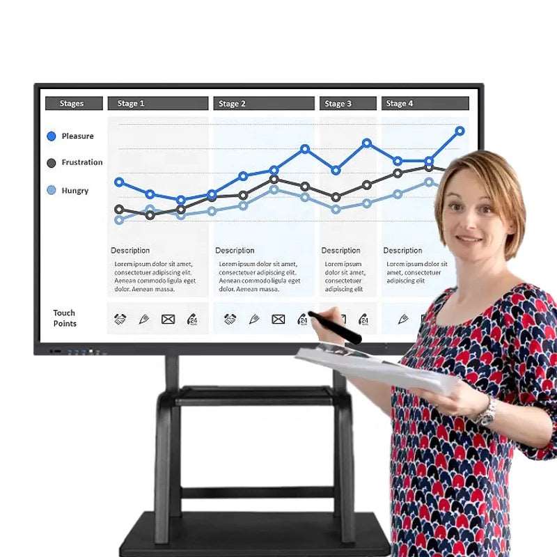 55''-Teaching-Conference-touch-screen-computers