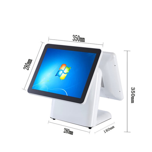 15 inch duble touch screen POS