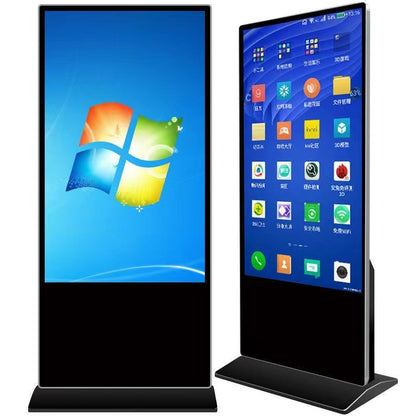 32 inch free-standing indoor Android/Windows Touch screen panel all in one PC display interactive Kiosks