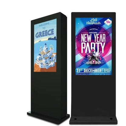 55 inch free-standing IP65 waterproof outdoor Touch screen panel all in one PC display Kiosks