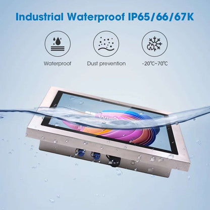IP65/66//67/68 fully water resistant industrial touchscreen computers kiosks